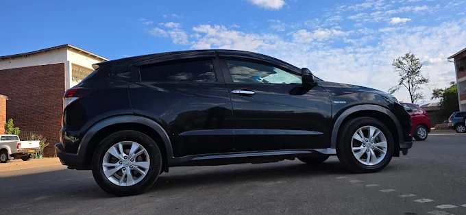 Dark compact SUV available from Redwood Rides