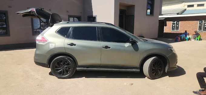 Branded Redwood Rides SUV side profile